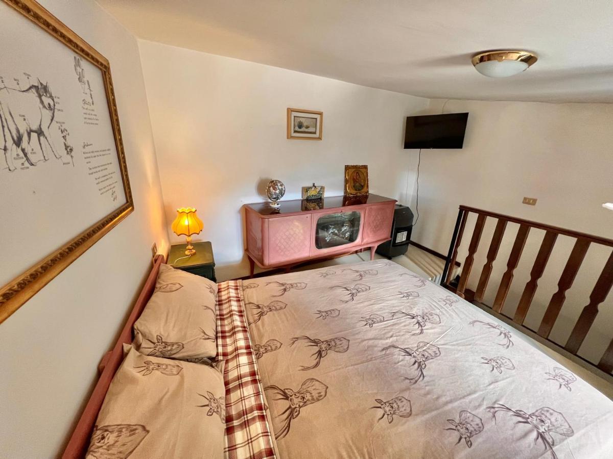 Apartmán I Due Gradoni Stone House Pacentro Exteriér fotografie