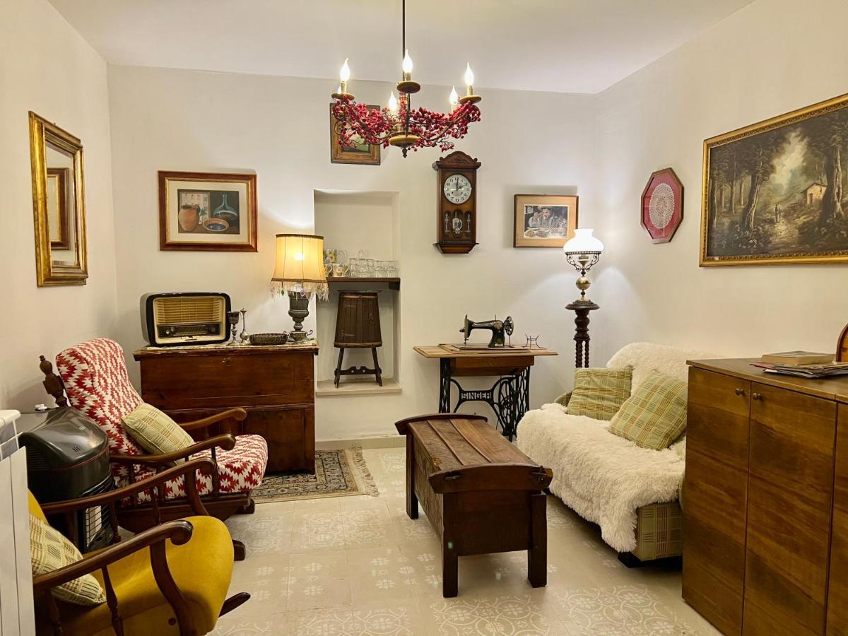 Apartmán I Due Gradoni Stone House Pacentro Exteriér fotografie